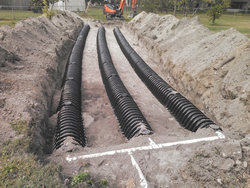 Drain Field Installation, Polk City, FL | William Dustin ...